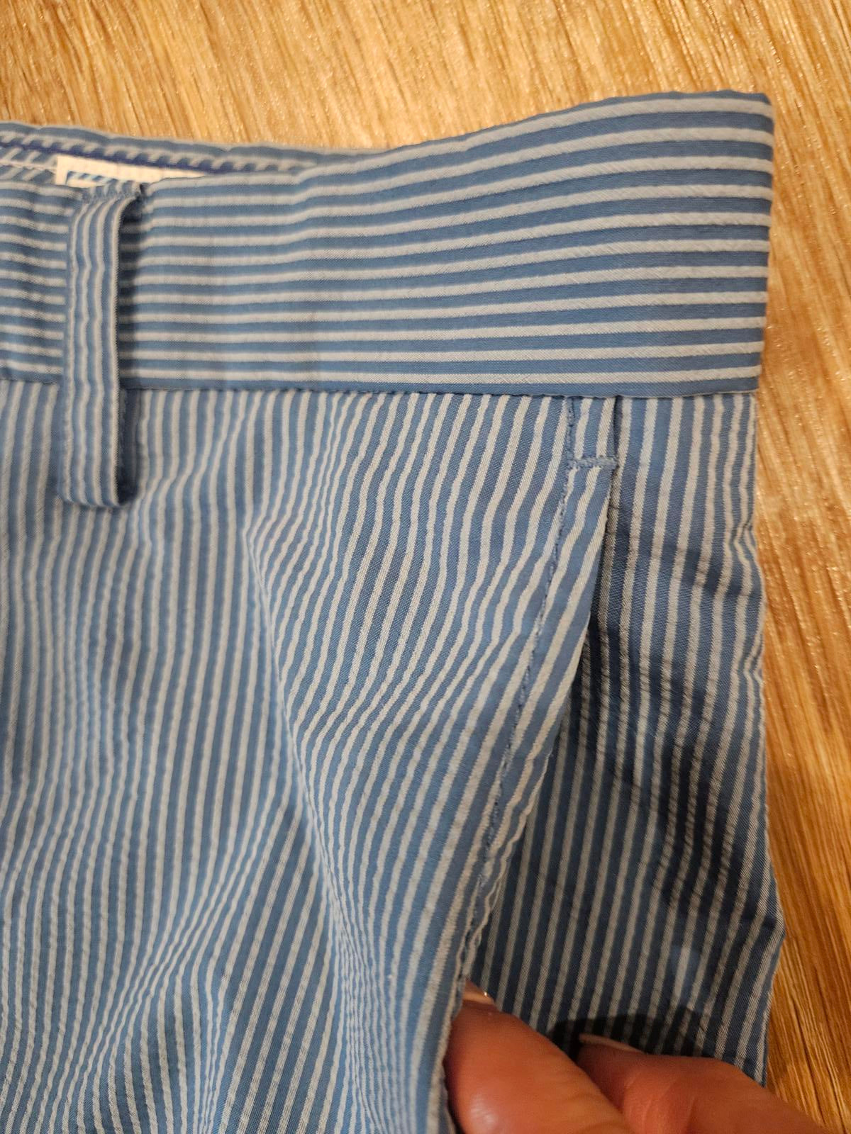 Southern Tide Men's Casual Blue Pinstripe Shorts-30