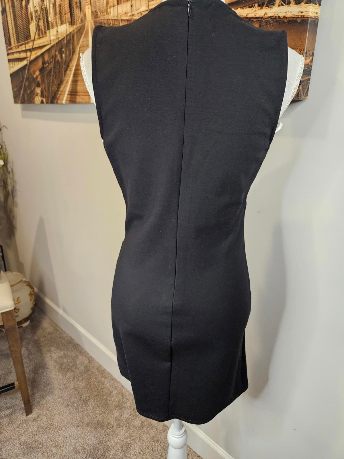 Lulus Sexy Little Black Low Cut Dress #H146