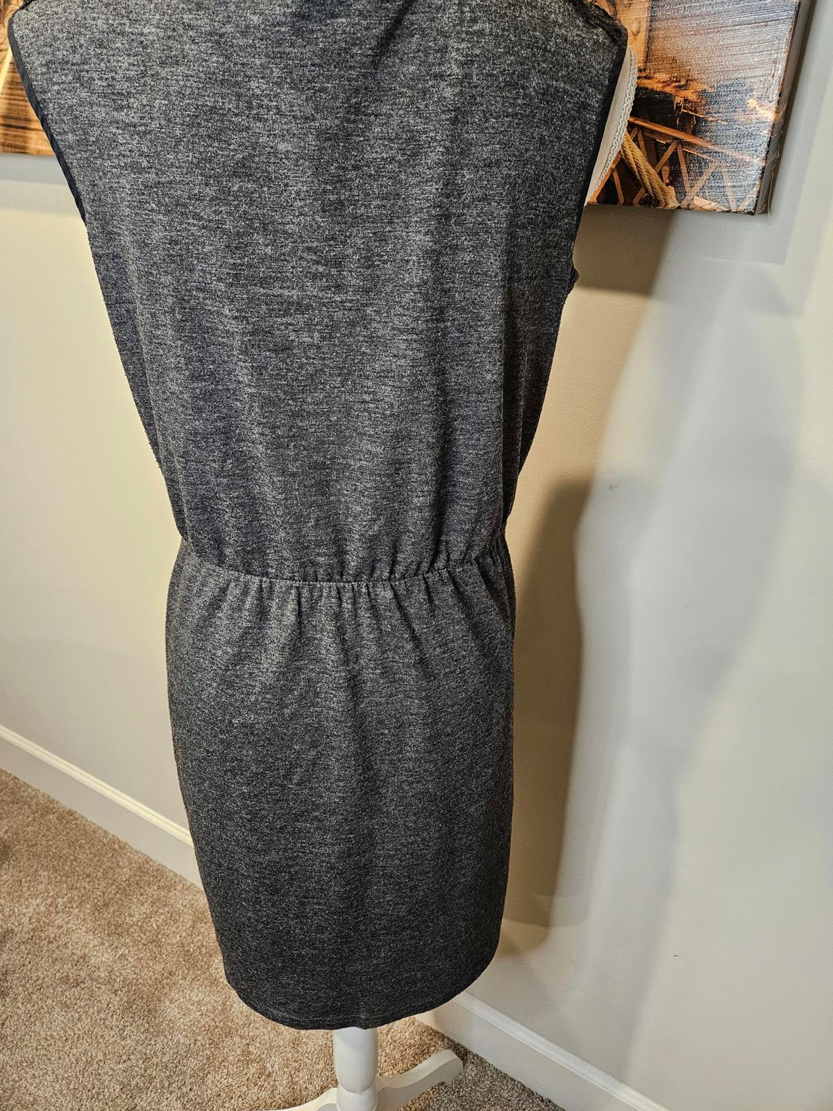 LOFT Sleeveless Lace-Accented Dress #505