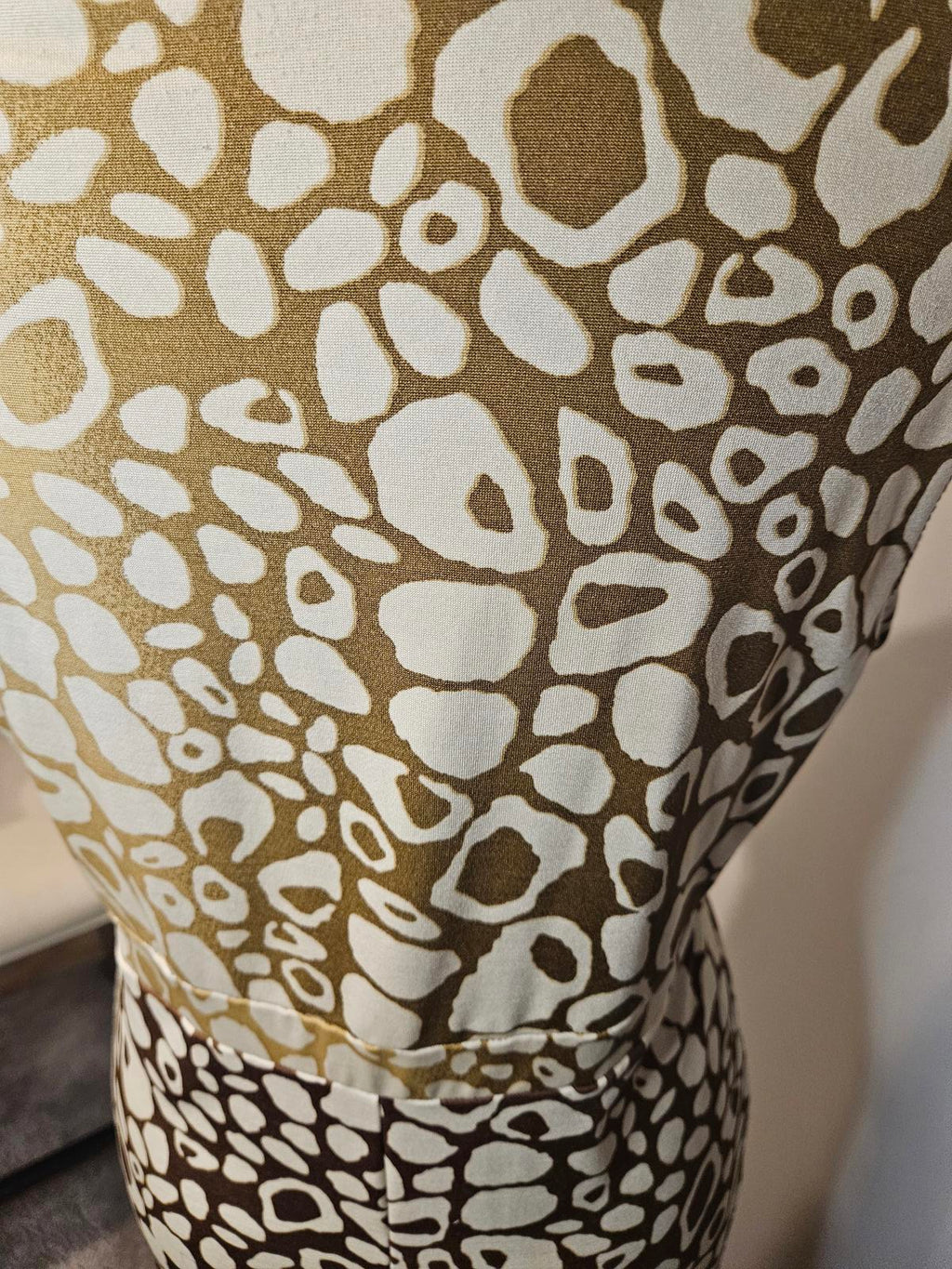 Madmazelle Women's Maxi Dress with Animal Print