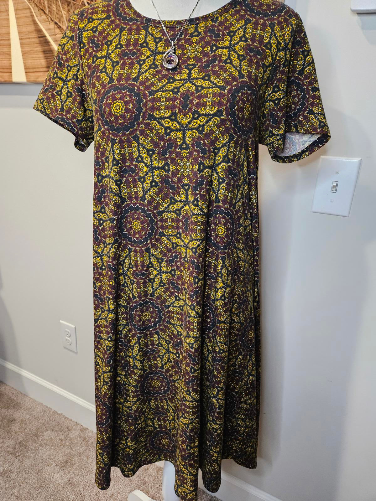 LuLaRoe Floral Pattern Dress - Size XXS #378