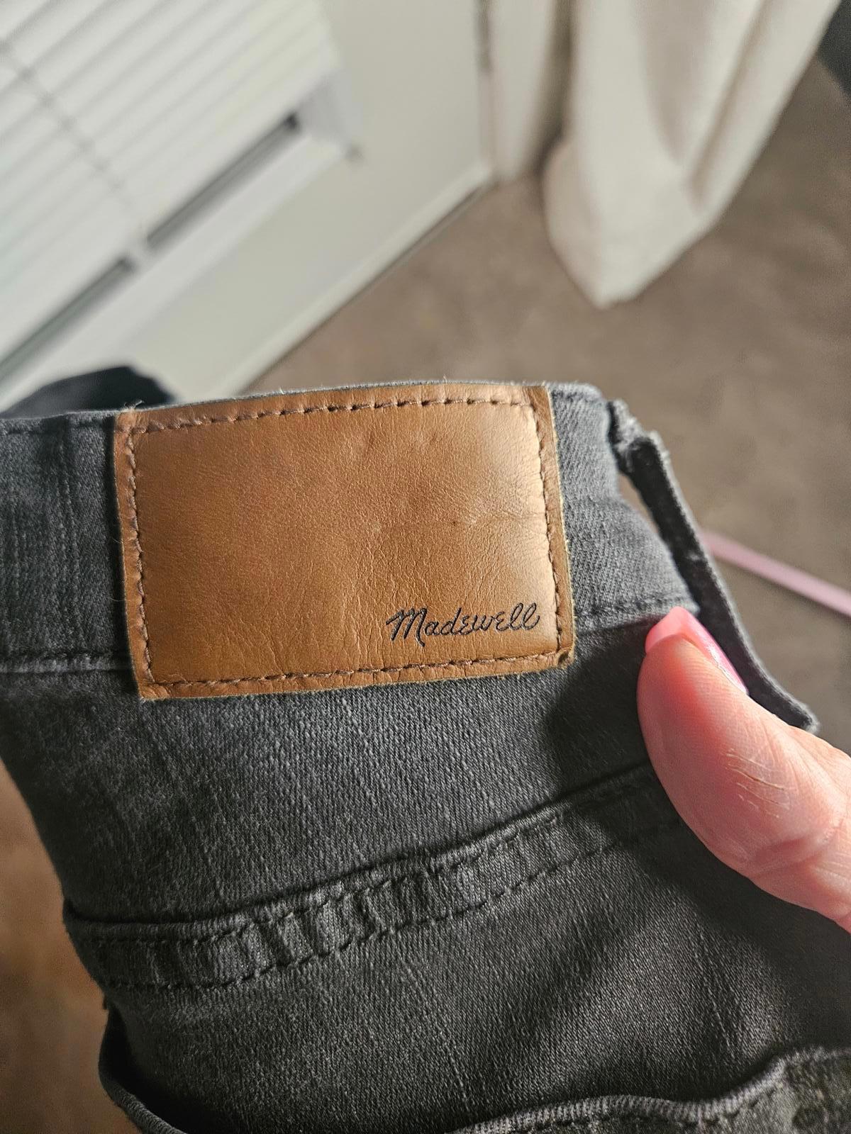 Madewell High-Rise Skinny Distressed Jeans #327