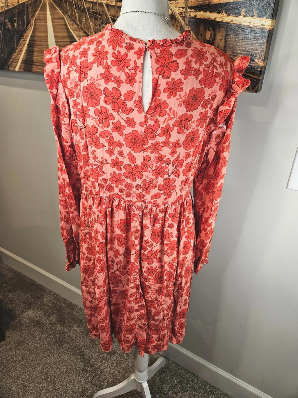 New Look Maternity Floral Dress 1041