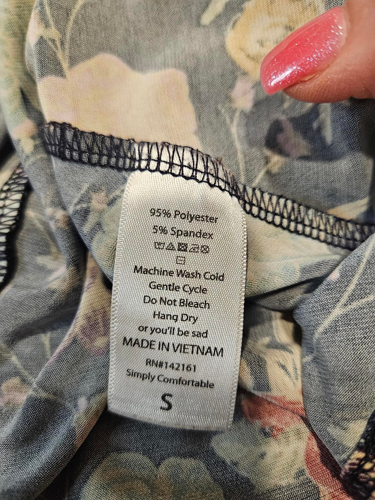 Lularoe Floral Midi Dress for Women #194