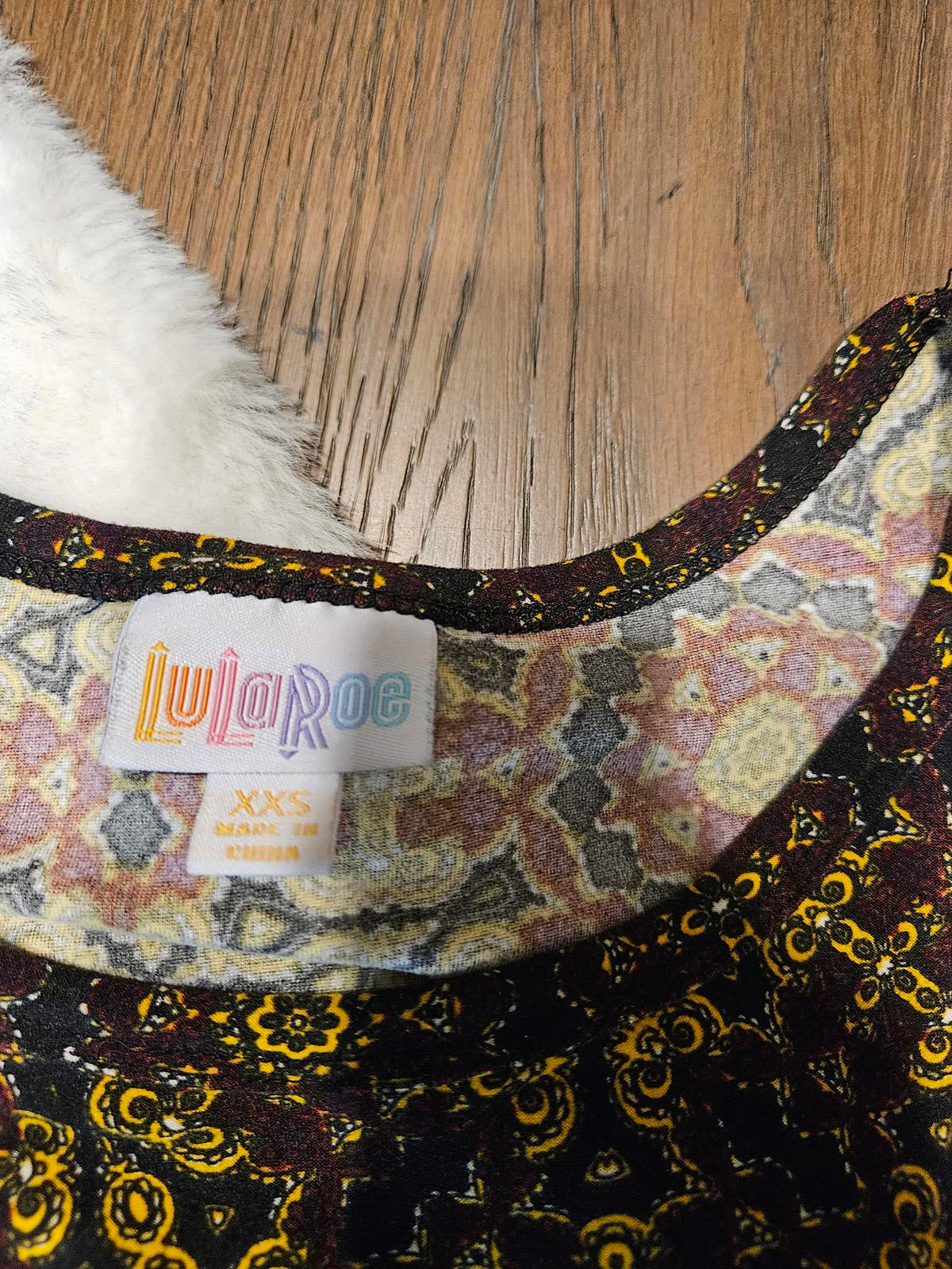LuLaRoe Floral Pattern Dress - Size XXS #378