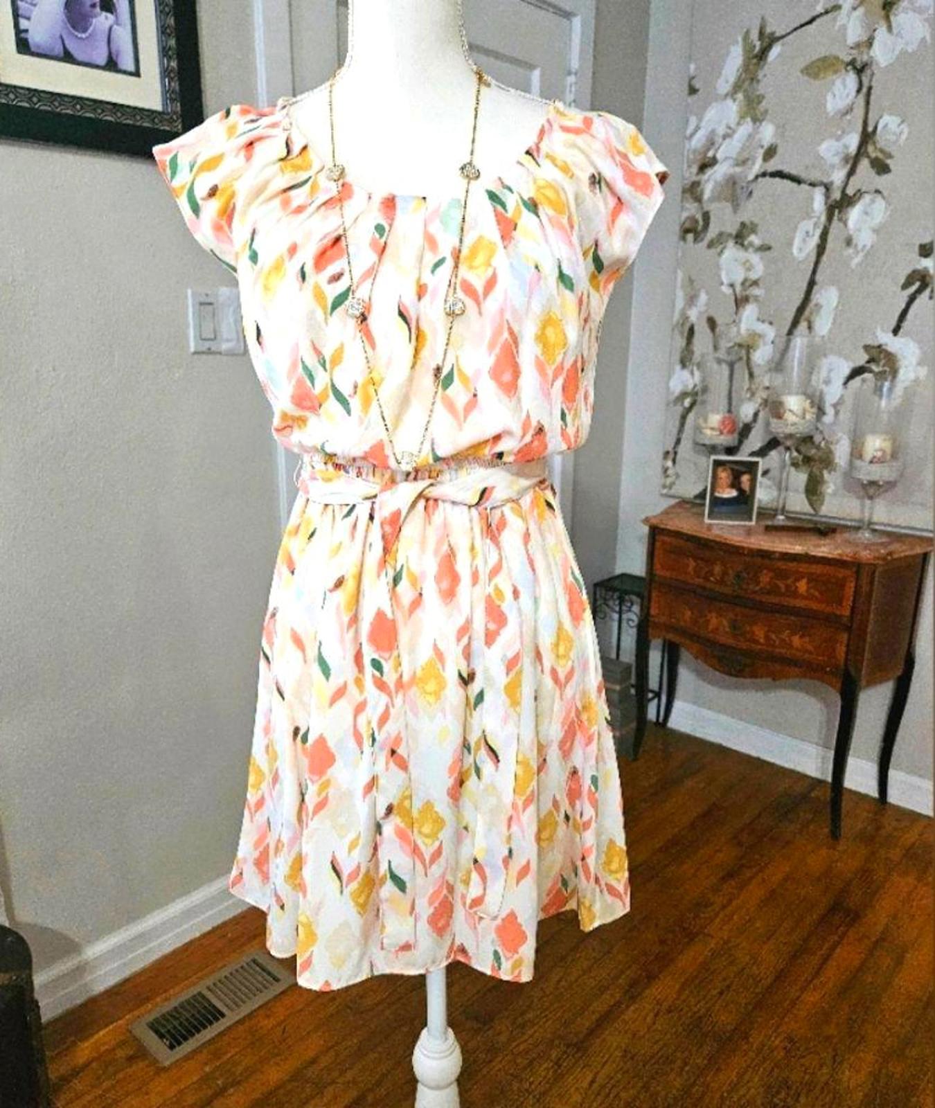 Lauren Conrad Floral Printed Dress - #363