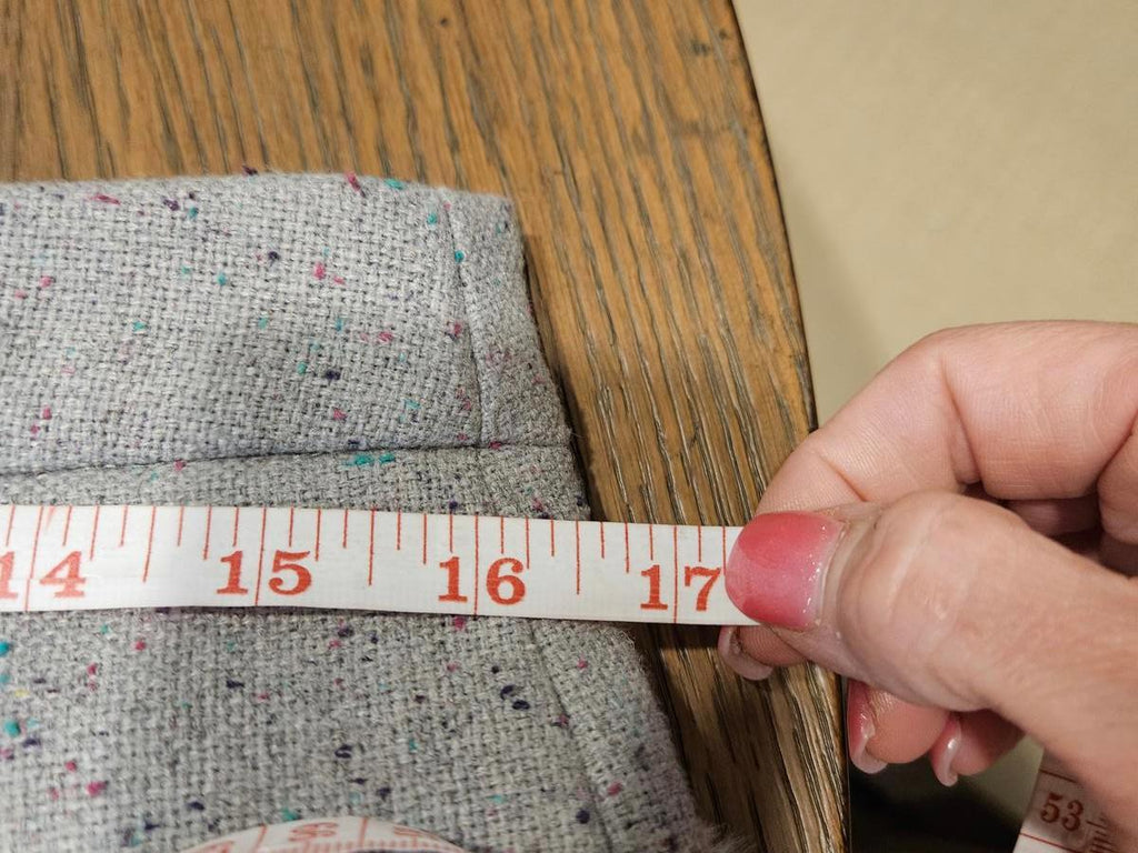Loft Gray Speckled Skirt with Tie