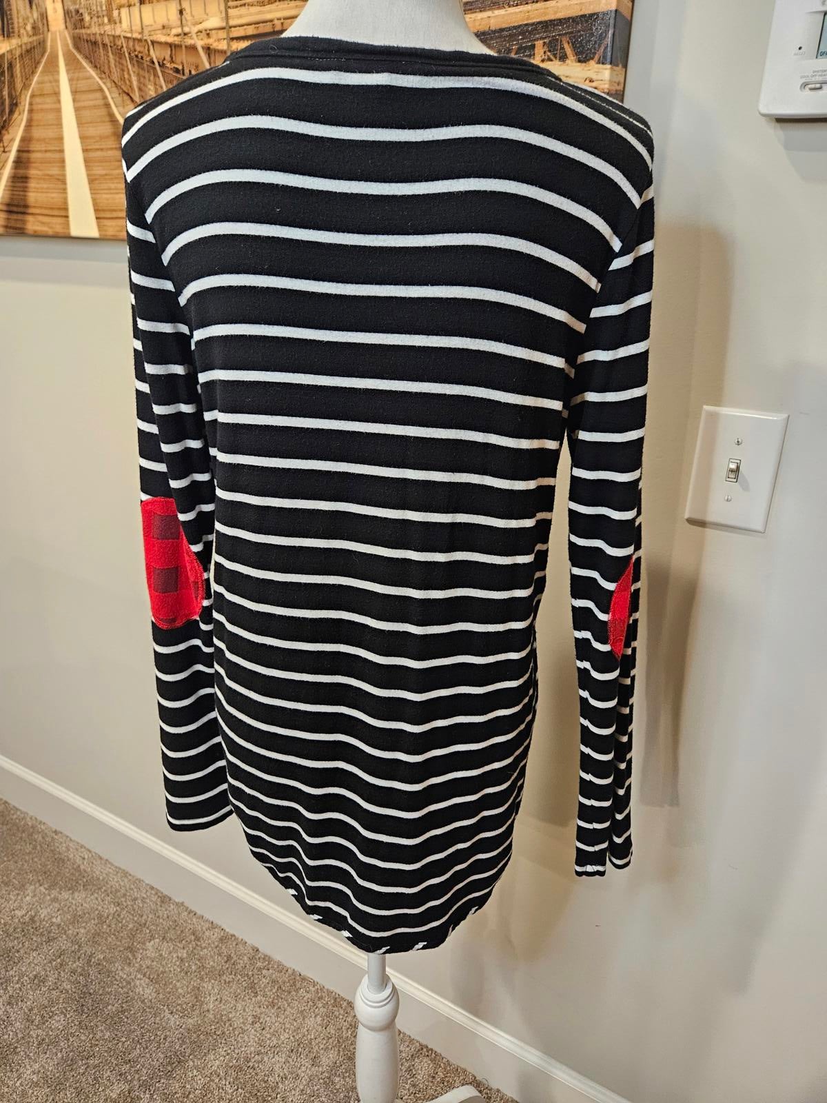Market & Spruce Cozy Striped Long Sleeve Tunic #181