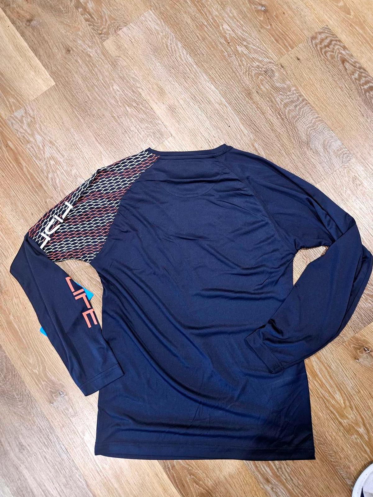 Nwt Men's Fishing Life Long Sleeve Dri-Fit Fishing Shirt-S