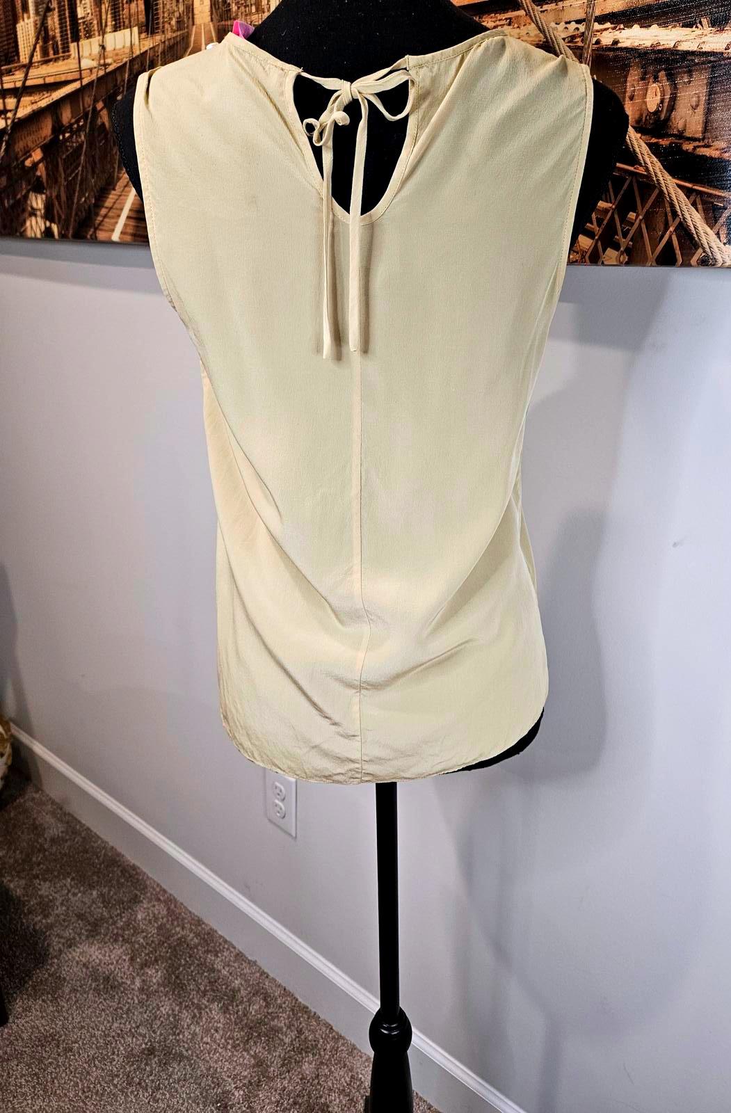 Lilly Pulitzer 100% Silk Women's Beaded Top - Size XS 1229